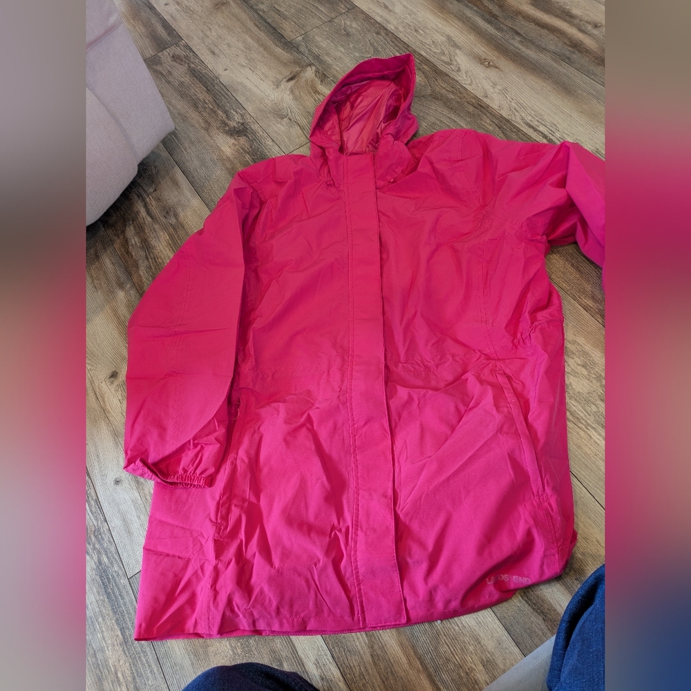 Vibrant Pink Women's Waterproof Raincoat